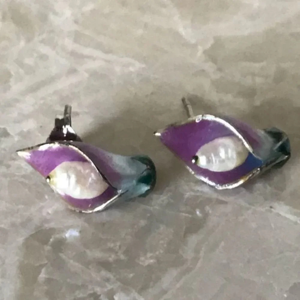 FRANCISCA ROMANA earrings mother of Pearls
